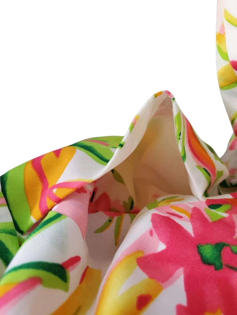 J. Crew Floral Spaghetti-Strap Mini Dress in Yellow & Pink